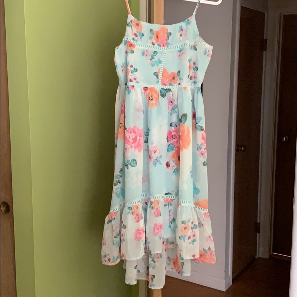 Girls floral sundress ~Gently Worn~